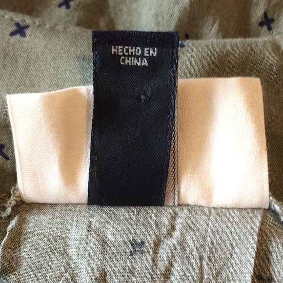 Green & Blue Sleeveless Blouse by Universal Thread - Picture 4 of 7